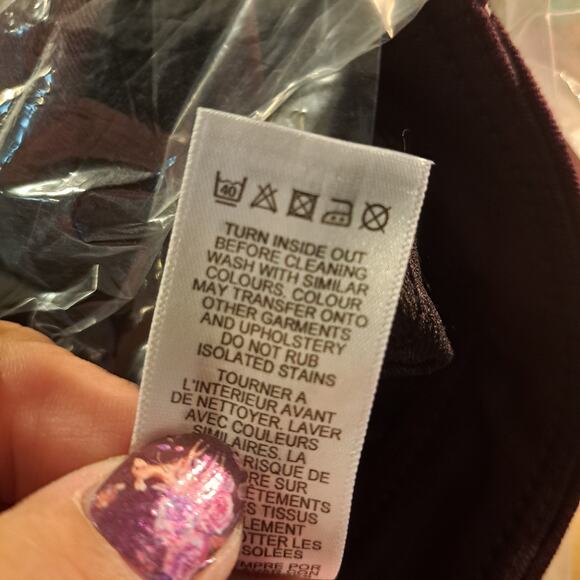 asos Curve Rivington Jeggings Womens Plus Size 20 Oxblood Red High Waist Velvety - Picture 8 of 8